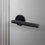 Door Handle Set/Linear/Welders Black
