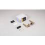Door Handle Set/Linear/Welders Black