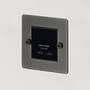 French/Belgium Socket Module In Black