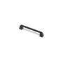 Greep WEDGE mat zwart 146x18x28mm, hoh 128mm