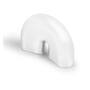 Knop CIRCLE mat wit 40x11x28mm, hartmaat 32mm