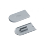Cabineo afdekkappen, 100 stuks, ral 7040, raamgrijs