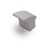 Knop  METAL 880 mat aluminium 30x22mm