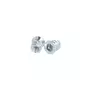 Rampabus staal met rand M6, lengte 12mm, kop 12mm