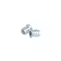 Rampabus staal met rand M6, lengte 12mm, kop 12mm