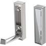 Jashaak RVS look, scharnierend, 120x16mm, hoogte 14,5mm