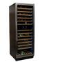 Vinata Wijnklimaatkast Premium, RVS glazen deur, 154 Flessen