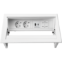 PowerDesk In - 2x 230V + 1x USB A+C  + keystone wit