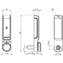 Mauer CABlock codeslot verticaal, 1-23 mm, wissel/vast gebr