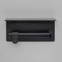 Toilet Roll Holder/w/ Shelf/190Mm/7.5 Inches/Cast
