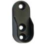 Roedehouder REZY zwart opschroef, voor roede 30x15mm