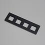 4G Wall Plate/Modules Only/Black