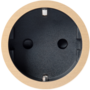 Rond 2.0 Socket F - t.less - brushed brass - black cup