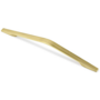 Greep FUJI geborsteld goud 230x20x32, hartmaat 160mm