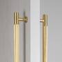 Closet Bar 774Mm/Double-Sided/Brass