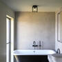 Caged Wet/Ceiling/Small/Steel
