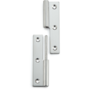 Paumelle RVS hoogte 75mm rechts, breedte 38mm (uitgeslagen)