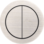 Rond 2.0 Multifit Push button 4X- brushed nickel