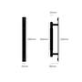 Pull Bar/Plate/Linear/Small 190Mm/Steel (Non US)