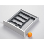 Bestekinzet Antaro antraciet corpus 50, D 50cm, WD 16mm