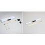 Pull Bar/Plate/Linear/Medium 290Mm/Brass (Non US)