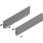 Merivobox zijkant K-hoogte, R+L, 550mm kleur: indium grijs
