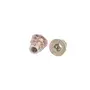 Rampabus met rand,  M5, lengte 10mm geel verzinkt
