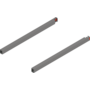 Reling L+R voor Merivobox, 350mm Indiumgrijs