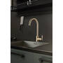 Type A Kitchen Tap/Linear/Mixer/Welders Black + Sp4688