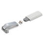 Klepopener met soft close, 13.5-16.0N, met stopper op 95gr