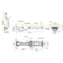 Klepopener met soft close, 13.5-16.0N, met stopper op 95gr