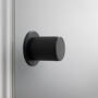 Fixed Door Knob/Double-Sided/Linear/Welders Black