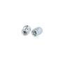 Rampabus staal verzinkt met rand M6 x 12mm kopdiameter 9.8mm
