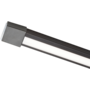 Baski-SF SHE 24V mat zwart links + Rechts voor kast 1200mm
