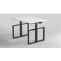 Square Enkel HS zwart inclusief frame 1000-1500mm.