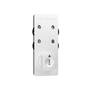 Codeslot KEYLESS1 mat wit 4 wieltjes deurdike 1-32mm