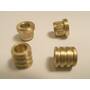 Huls 9511 koper zonder kraag, 8x8mm, gat 5.1mm