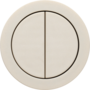 Rond 2.0 Push button 4X- s. trim - basic cream