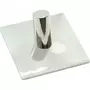 Kapstok met plaat 50x50, 1 haaks