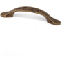 Greep PROVENCE brons geborsteld 154x22x30mm, hartmaat 96mm