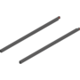 Reling L+R voor Merivobox, 600mm oriongrijs