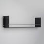 Girder Shelf/Black/Steel