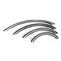 Greep 10x160mm boog, RVS geborsteld, totale lengte 187mm
