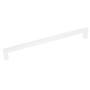 Greep 9x9mm hoh 128mm wit gelakt totale lengte 136mm
