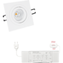 2x Smooth Vierk. wit + DTW 3000K-2200K + 2x verl +ZigBee