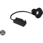 COMO IP65 inbouwspot zwart + Triac driver