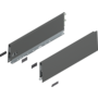 Merivobox zijkant K-hoogte, R+L, 450mm kleur: orion grijs