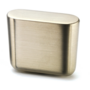 Knop MINI 817 geb. nikkel 34x14mm, hoogte 28mm