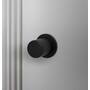 Door Knob Set/Linear/Welders Black