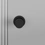 Door Knob Set/Linear/Welders Black
